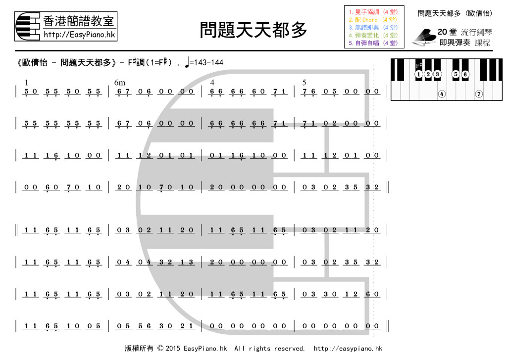 問題天天都多(歐倩怡)