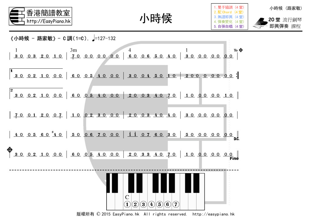 小時候(路家敏)