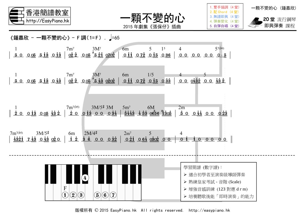 一顆不變的心(鍾嘉欣)